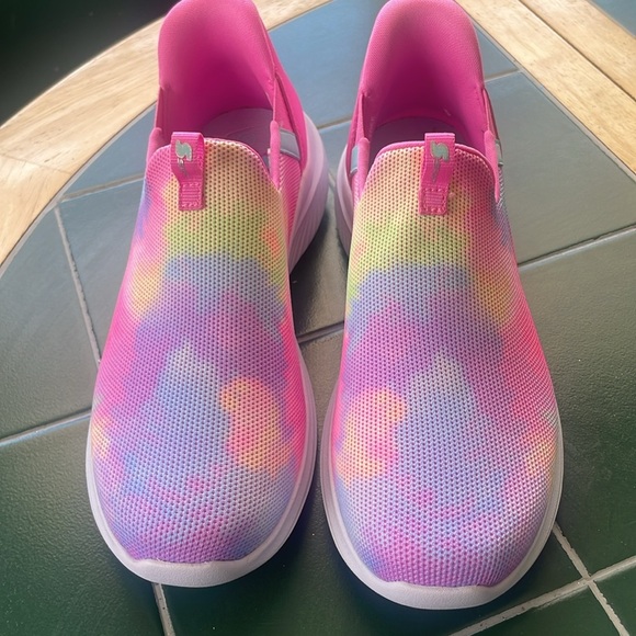 S sport by Skechers Baily Hands Free Step Ins Sneakers Girls’ Multicolor Size 5 - Picture 3 of 11